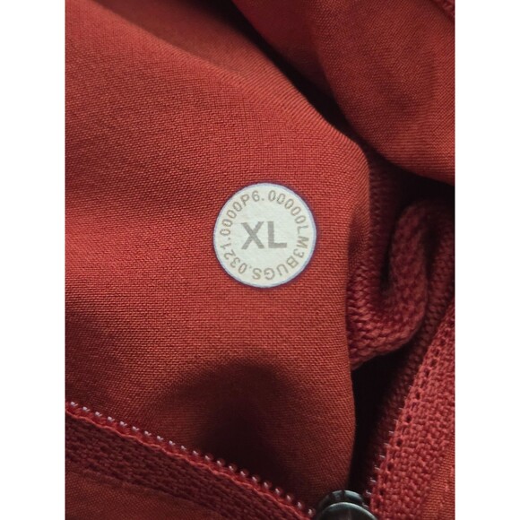 Lululemon City Sweat Crew Neck Pullover Stretch French Terry Size XL Aztec Brick - Picture 4 of 6